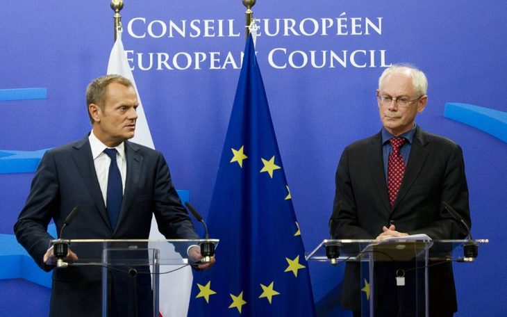 Donald Tusk i Herman van Rompuy. Fot. President of the European Council/Flickr-CC