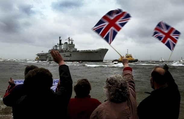 Czy Wielka Brytania na zawsze pożegna się ze swoją morską potęgą? (Zdjęcie: Reuters-Michael Crabtree)